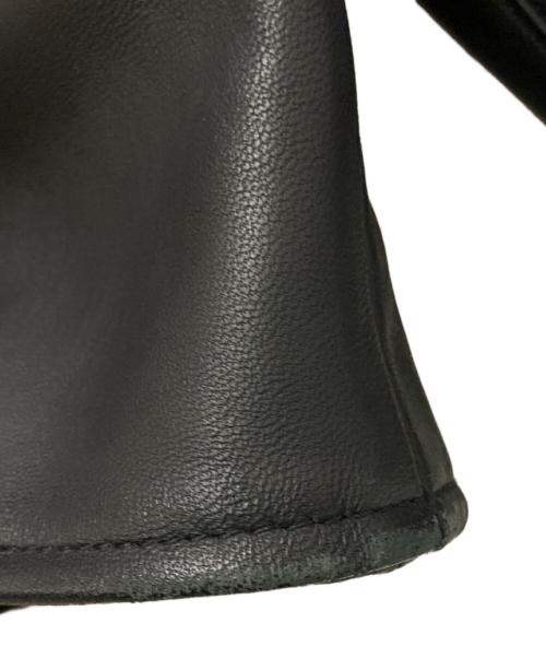 Schott（ショット）Schott (ショット) ガレージレザージャケット ブラック サイズ:Ｌの古着・服飾アイテム