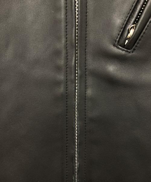 Schott（ショット）Schott (ショット) ガレージレザージャケット ブラック サイズ:Ｌの古着・服飾アイテム