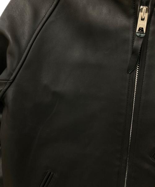 Schott（ショット）Schott (ショット) ガレージレザージャケット ブラック サイズ:Ｌの古着・服飾アイテム