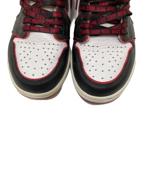 NIKE（ナイキ）NIKE (ナイキ) RETRO HIGH OG “BLOODLINE” ブラック×ホワイト サイズ:28.0cmの古着・服飾アイテム