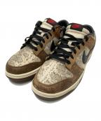 NIKEナイキ）の古着「DUNK LOW PRM Head 2 Head」｜ベージュ×ブラウン