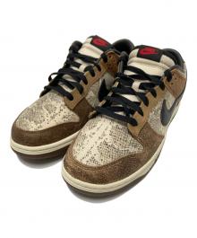 NIKE（ナイキ）の古着「DUNK LOW PRM Head 2 Head」｜ベージュ×ブラウン