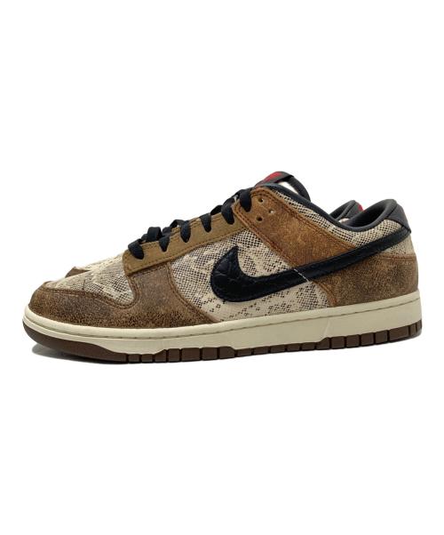 NIKE（ナイキ）NIKE (ナイキ) DUNK LOW PRM Head 2 Head ベージュ×ブラウン サイズ:28.0cmの古着・服飾アイテム