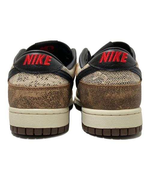 NIKE（ナイキ）NIKE (ナイキ) DUNK LOW PRM Head 2 Head ベージュ×ブラウン サイズ:28.0cmの古着・服飾アイテム