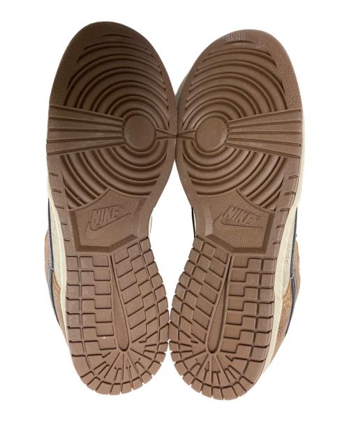 NIKE（ナイキ）NIKE (ナイキ) DUNK LOW PRM Head 2 Head ベージュ×ブラウン サイズ:28.0cmの古着・服飾アイテム