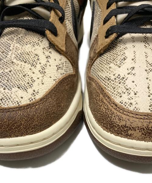 NIKE（ナイキ）NIKE (ナイキ) DUNK LOW PRM Head 2 Head ベージュ×ブラウン サイズ:28.0cmの古着・服飾アイテム