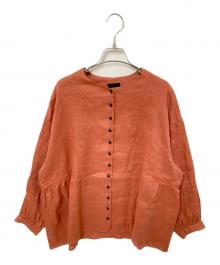 オオカミとフクロウ（オオカミトフクロウ）の古着「オオカミとこもれびのホワイトリリータンディトーカ」｜オレンジ