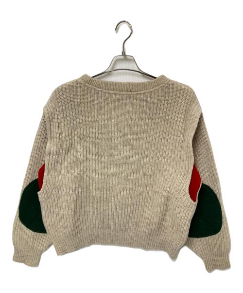 GEEK OUT STORE（ギーク アウト ストア）GEEK OUT STORE (ギーク アウト ストア) NOT ORIGINAL IDEAS ACTION PLEATS ELBOW PATCH ベージュ サイズ:Mの古着・服飾アイテム