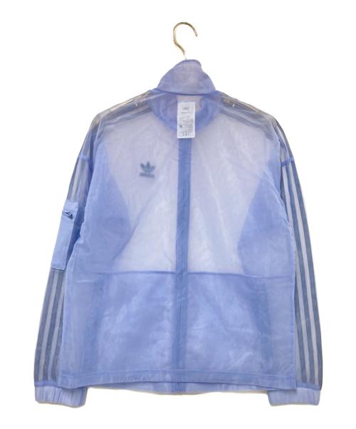 adidas（アディダス）adidas (アディダス) メッシュトラックトップ ブルー サイズ:Lの古着・服飾アイテム