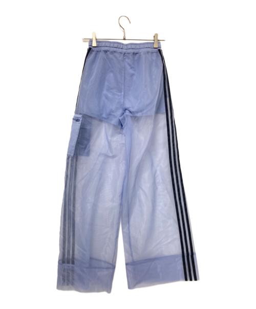 adidas（アディダス）adidas (アディダス) メッシュトラックパンツ ブルー サイズ:Mの古着・服飾アイテム