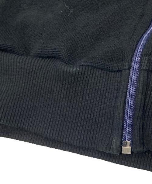 German Army（ドイツ軍）German Army (ドイツ軍) 製品染めニットジャケット グリーン×ブラック サイズ:46の古着・服飾アイテム