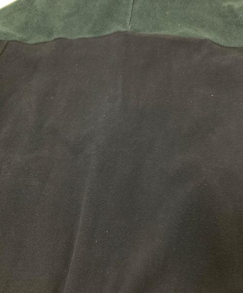 German Army（ドイツ軍）German Army (ドイツ軍) 製品染めニットジャケット グリーン×ブラック サイズ:46の古着・服飾アイテム