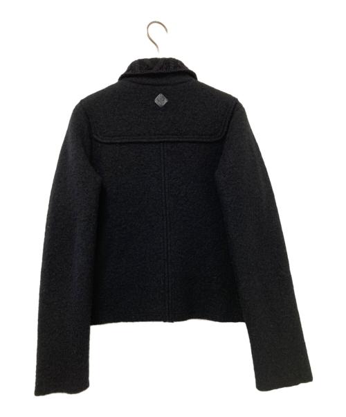 DIESEL（ディーゼル）DIESEL (ディーゼル) ウールダッフルジャケット ブラック サイズ:Sの古着・服飾アイテム