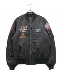 中古・古着通販】AVIREX (アヴィレックス) リバーシブルMA-1ジャケット