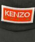 KENZO (ケンゾー) ボックスロゴキャップ ブラック サイズ:U：5000円