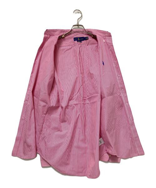 RALPH LAUREN（ラルフローレン）RALPH LAUREN (ラルフローレン) ストライプシャツ レッド サイズ:Sの古着・服飾アイテム