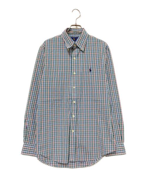 RALPH LAUREN（ラルフローレン）RALPH LAUREN (ラルフローレン) チェックシャツ グリーン サイズ:Sの古着・服飾アイテム