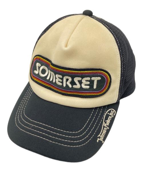 TOYS MCCOY（トイズマッコイ）TOYS MCCOY (トイズマッコイ) キャップ ブラック×ホワイト サイズ:ONEの古着・服飾アイテム