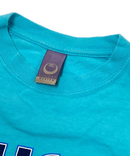 stussy（ステューシー）stussy (ステューシー) 90‘SプリントTシャツ ブルー サイズ:Mの古着・服飾アイテム
