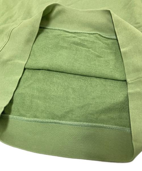 Acne studios（アクネ ストゥディオズ）Acne studios (アクネ ストゥディオズ) フェイスパッチクルーネックスウェット グリーン サイズ:Sの古着・服飾アイテム