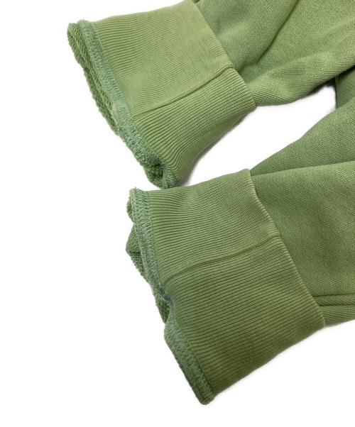 Acne studios（アクネ ストゥディオズ）Acne studios (アクネ ストゥディオズ) フェイスパッチクルーネックスウェット グリーン サイズ:Sの古着・服飾アイテム