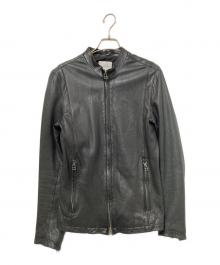 STUDIOUS（ステュディオス）の古着「シープレザージャケット」｜ブラック