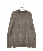TODAYFULトゥデイフル）の古着「Mallyarn Boyfriend Knit」｜ブラウン