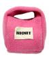 NKNIT（ンニット）の古着「cube KNIT bag」｜ピンク