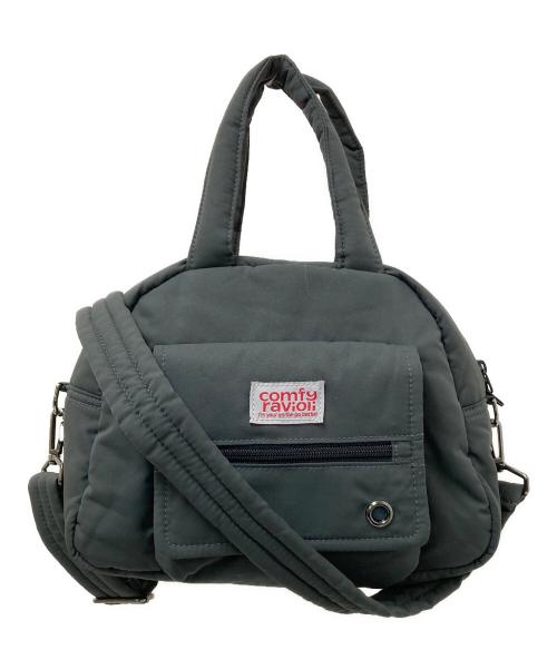 comfy ravioli（コンフィーラビオリ）comfy ravioli (コンフィーラビオリ) 2WAYバッグ グレー サイズ:下記参照の古着・服飾アイテム