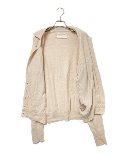 TODAYFUL（トゥデイフル）TODAYFUL (トゥデイフル) Raccoon Knit Cardigan ベージュ サイズ:FREEの古着・服飾アイテム