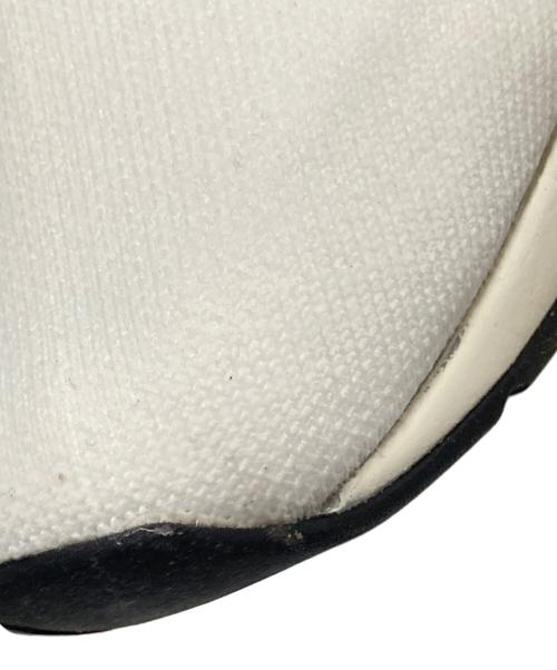 DIESEL（ディーゼル）DIESEL (ディーゼル) アスレジャー ニット ロゴ スニーカー ホワイト サイズ:28.0cmの古着・服飾アイテム