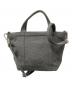maison kitsune (メゾンキツネ) FOX HEAD MINI TOTE グレー サイズ:下記参照：12000円