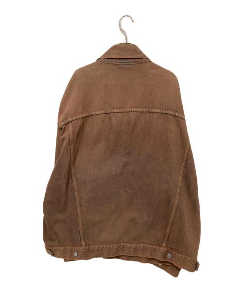 Acne studios（アクネ ストゥディオズ）Acne studios (アクネ ストゥディオズ) Loose Fit Denim Jacket ブラウン サイズ:S/Mの古着・服飾アイテム