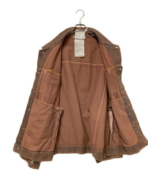 Acne studios（アクネ ストゥディオズ）Acne studios (アクネ ストゥディオズ) Loose Fit Denim Jacket ブラウン サイズ:S/Mの古着・服飾アイテム
