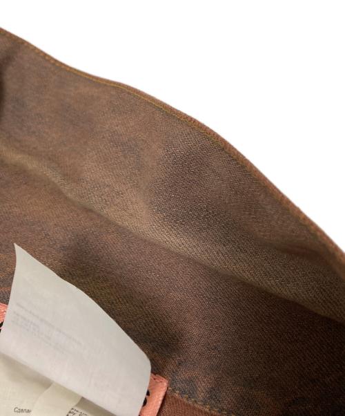 Acne studios（アクネ ストゥディオズ）Acne studios (アクネ ストゥディオズ) Loose Fit Denim Jacket ブラウン サイズ:S/Mの古着・服飾アイテム