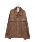 Acne studios（アクネ ストゥディオズ）の古着「Loose Fit Denim Jacket」｜ブラウン