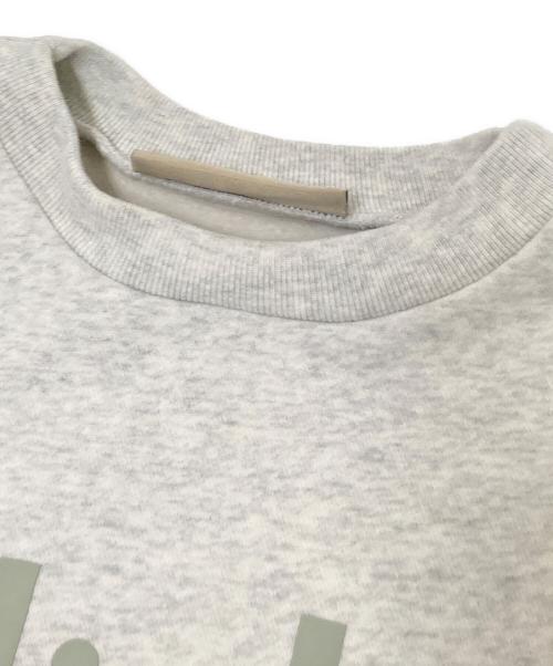 adidas（アディダス）adidas (アディダス) FEAR OF GOD ATHLETICS HEATHER FLEECE CREWNECK グレー サイズ:Mの古着・服飾アイテム