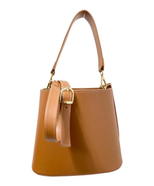 BEVINI MODENA（ベヴィーニ モデナ）BEVINI MODENA (ベヴィーニ モデナ) ショルダーバッグ ブラウン×ベージュ サイズ:下記参照の古着・服飾アイテム