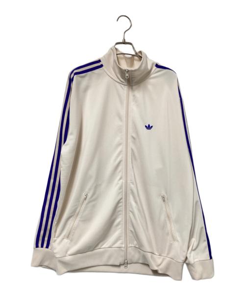 adidas（アディダス）adidas (アディダス) トラックジャケット アイボリー サイズ:Mの古着・服飾アイテム