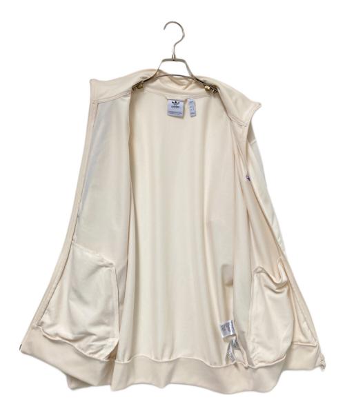 adidas（アディダス）adidas (アディダス) トラックジャケット アイボリー サイズ:Mの古着・服飾アイテム