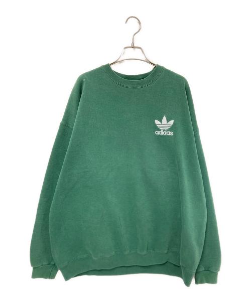 adidas（アディダス）adidas (アディダス) 90s裏起毛スウェット グリーン サイズ:XLの古着・服飾アイテム