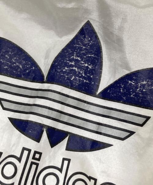 adidas（アディダス）adidas (アディダス) ナイロンジャケット ホワイト サイズ:Lの古着・服飾アイテム