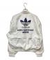 adidas (アディダス) ナイロンジャケット ホワイト サイズ:L：6000円