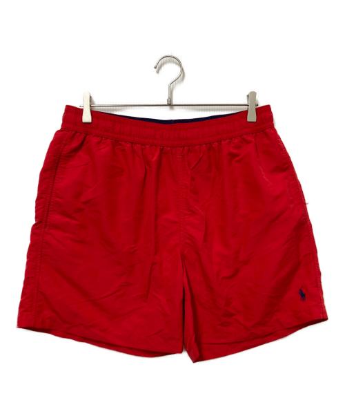 POLO RALPH LAUREN（ポロ・ラルフローレン）POLO RALPH LAUREN (ポロ・ラルフローレン) ハーフバギーパンツ レッド サイズ:Lの古着・服飾アイテム