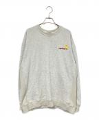 Carhartt WIPカーハート ワーク イン プログレス）の古着「クルーネックスウェット」｜グレー