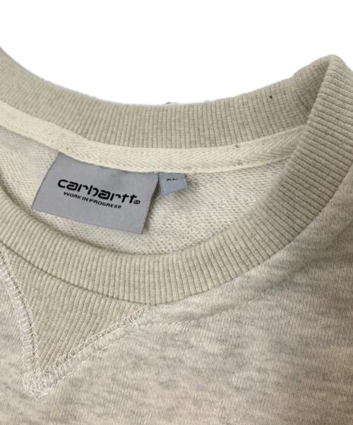 Carhartt WIP（カーハート ワーク イン プログレス）Carhartt WIP (カーハート ワーク イン プログレス) クルーネックスウェット グレー サイズ:XLの古着・服飾アイテム