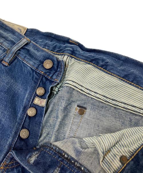 POLO RALPH LAUREN（ポロ・ラルフローレン）POLO RALPH LAUREN (ポロ・ラルフローレン) ダメージデニムパンツ インディゴ サイズ:W32×L32の古着・服飾アイテム