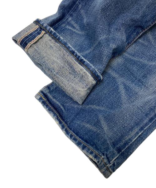 POLO RALPH LAUREN（ポロ・ラルフローレン）POLO RALPH LAUREN (ポロ・ラルフローレン) ダメージデニムパンツ インディゴ サイズ:W32×L32の古着・服飾アイテム