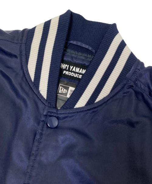 New Era（ニューエラ）New Era (ニューエラ) YOHJI YAMAMOTO (ヨウジヤマモト) バーシティースタジャン ネイビー サイズ:Mの古着・服飾アイテム