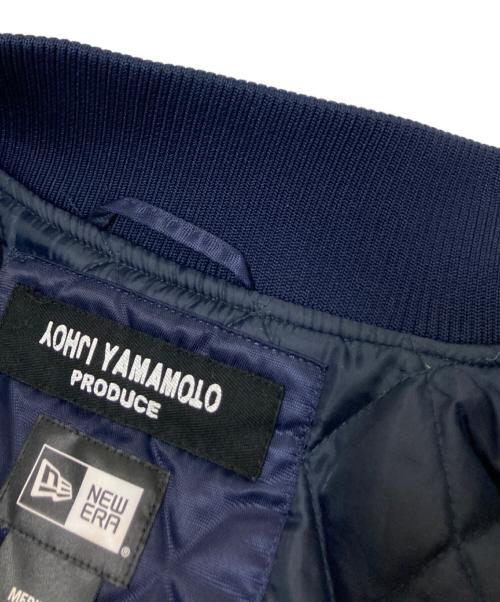 New Era（ニューエラ）New Era (ニューエラ) YOHJI YAMAMOTO (ヨウジヤマモト) バーシティースタジャン ネイビー サイズ:Mの古着・服飾アイテム